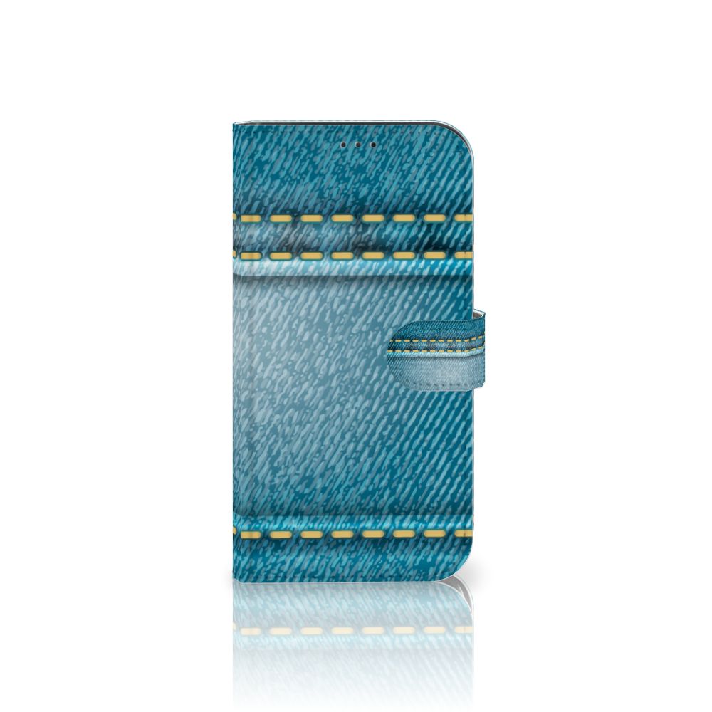 Apple iPhone 12 Pro Max Wallet Case met Pasjes Jeans