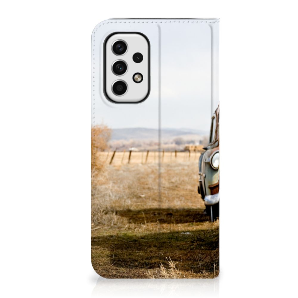 Samsung Galaxy A23 Stand Case Vintage Auto - B2C Telecom