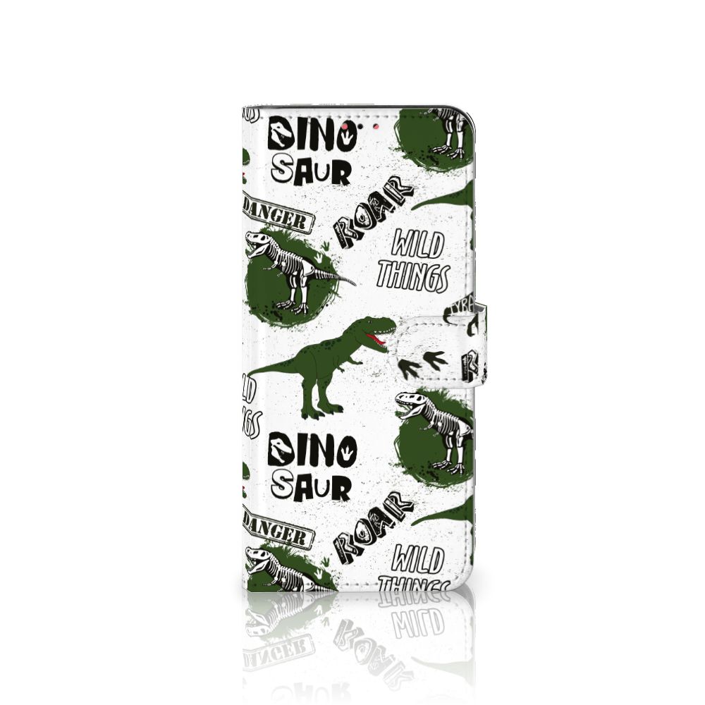 Telefoonhoesje met Pasjes voor Samsung Galaxy A13 (4G) Dinosaurus