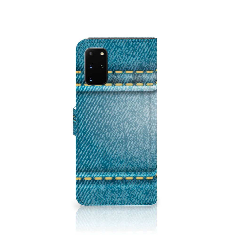 Samsung Galaxy S20 Plus Wallet Case met Pasjes Jeans