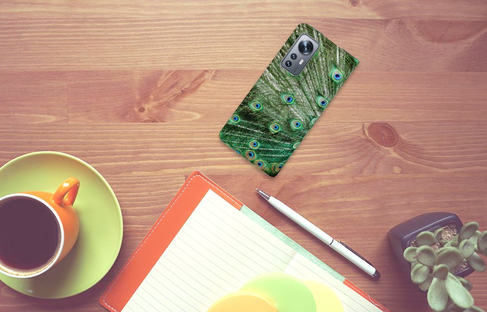 Xiaomi 12 | 12X Hoesje maken Pauw - B2C Telecom