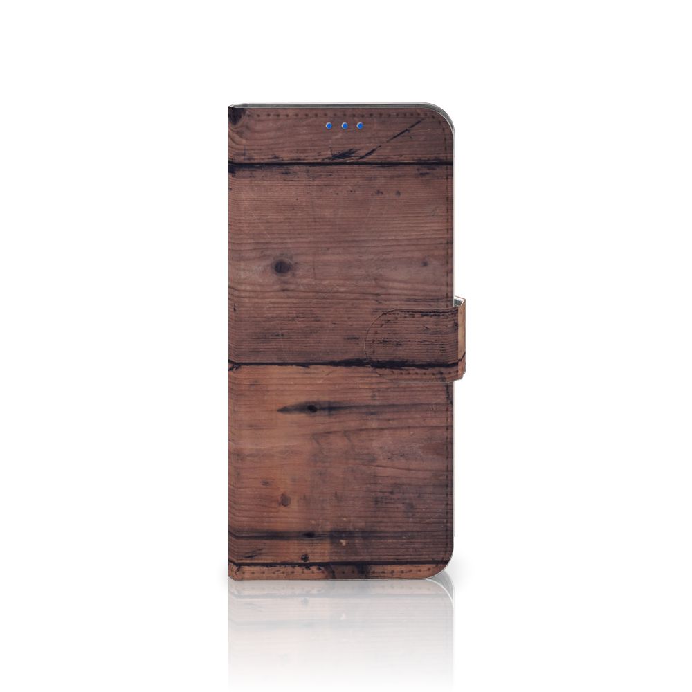 OPPO Reno 6 Pro Plus 5G Book Style Case Old Wood