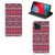 Apple iPhone 11 Pro Hoesje met Magneet Aztec Paars