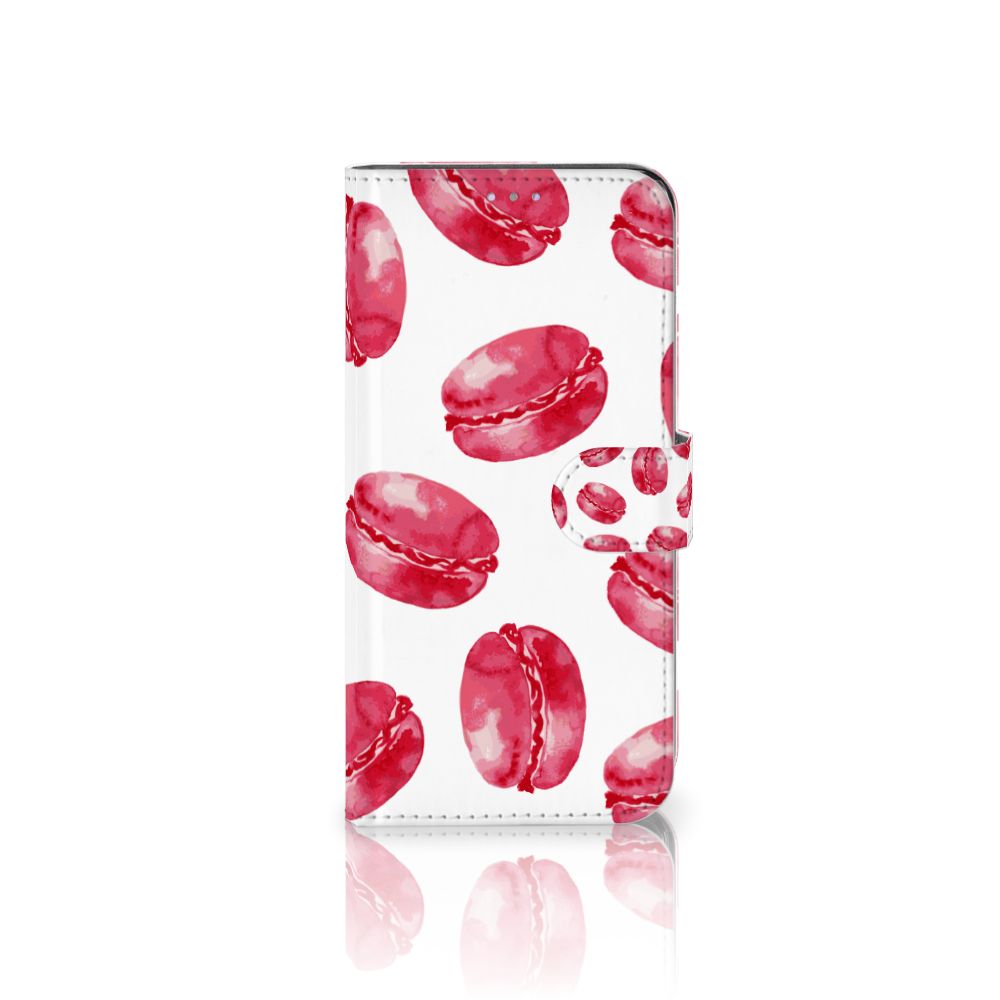 Samsung Galaxy A31 Book Cover Pink Macarons