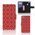 Huawei P10 Lite Telefoon Hoesje Batik Rood
