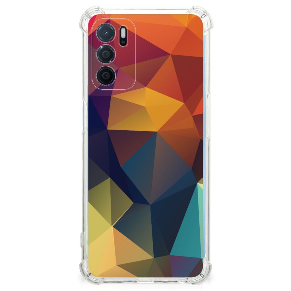 OPPO A16 | A16s | A54s Shockproof Case Polygon Color