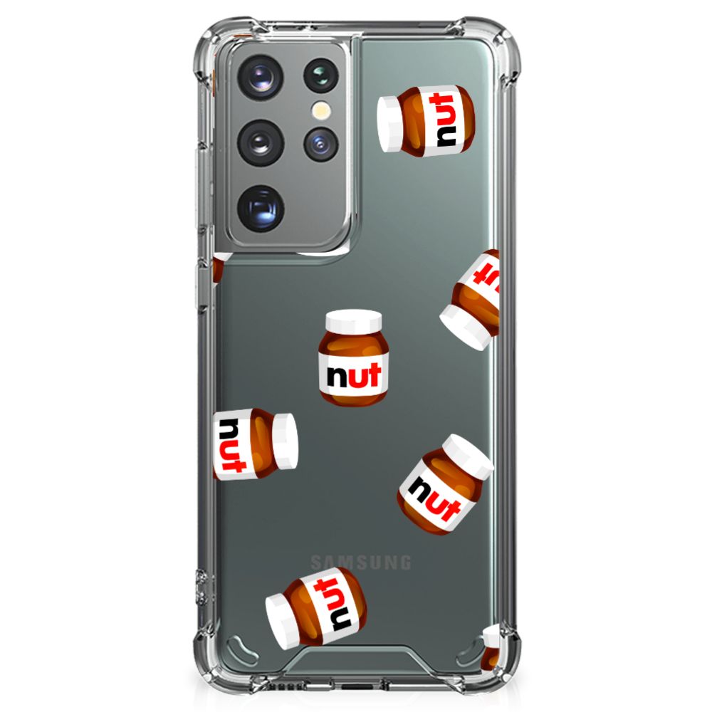Samsung Galaxy S21 Ultra Beschermhoes Nut Jar B2C Telecom