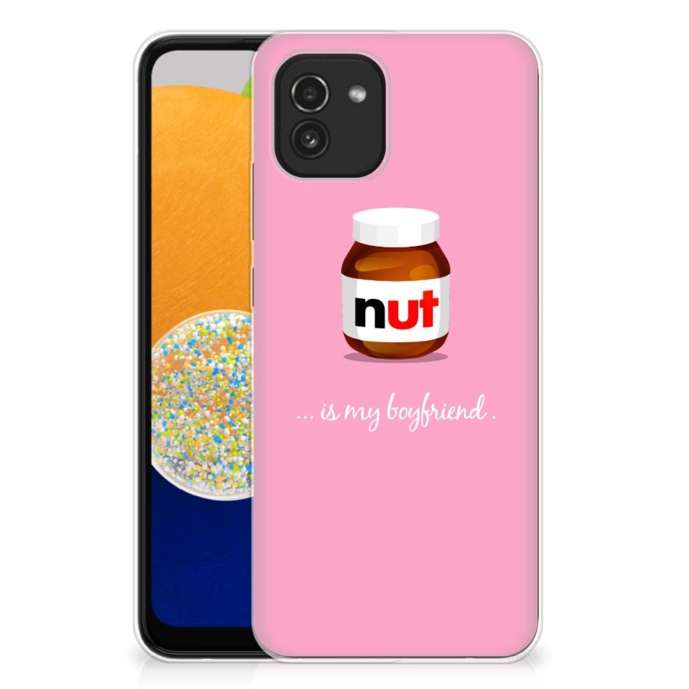 Samsung Galaxy A03 Siliconen Case Nut Boyfriend B2C Telecom