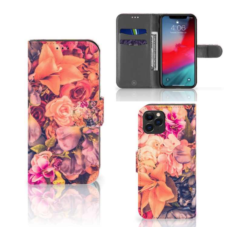 Apple iPhone 11 Pro Hoesje Bosje Bloemen