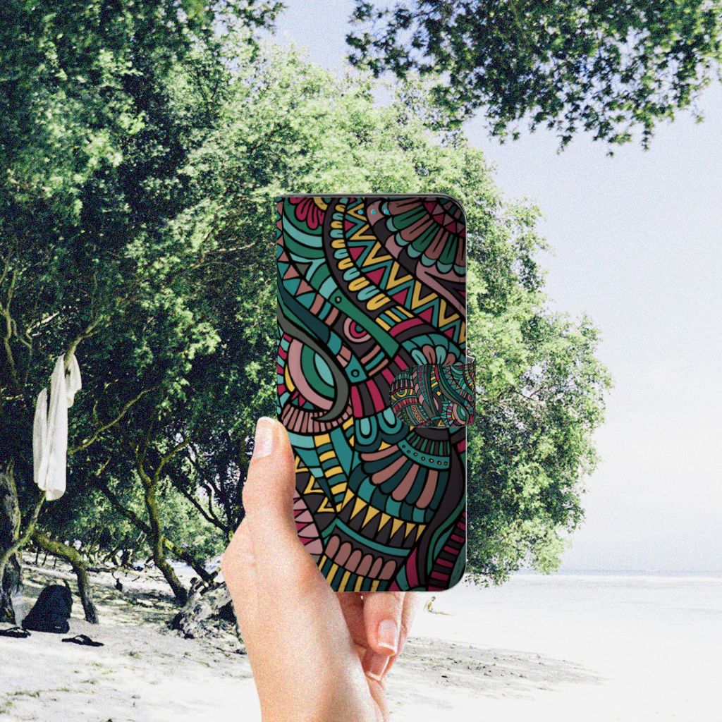 Samsung Galaxy A73 5G Telefoon Hoesje Aztec