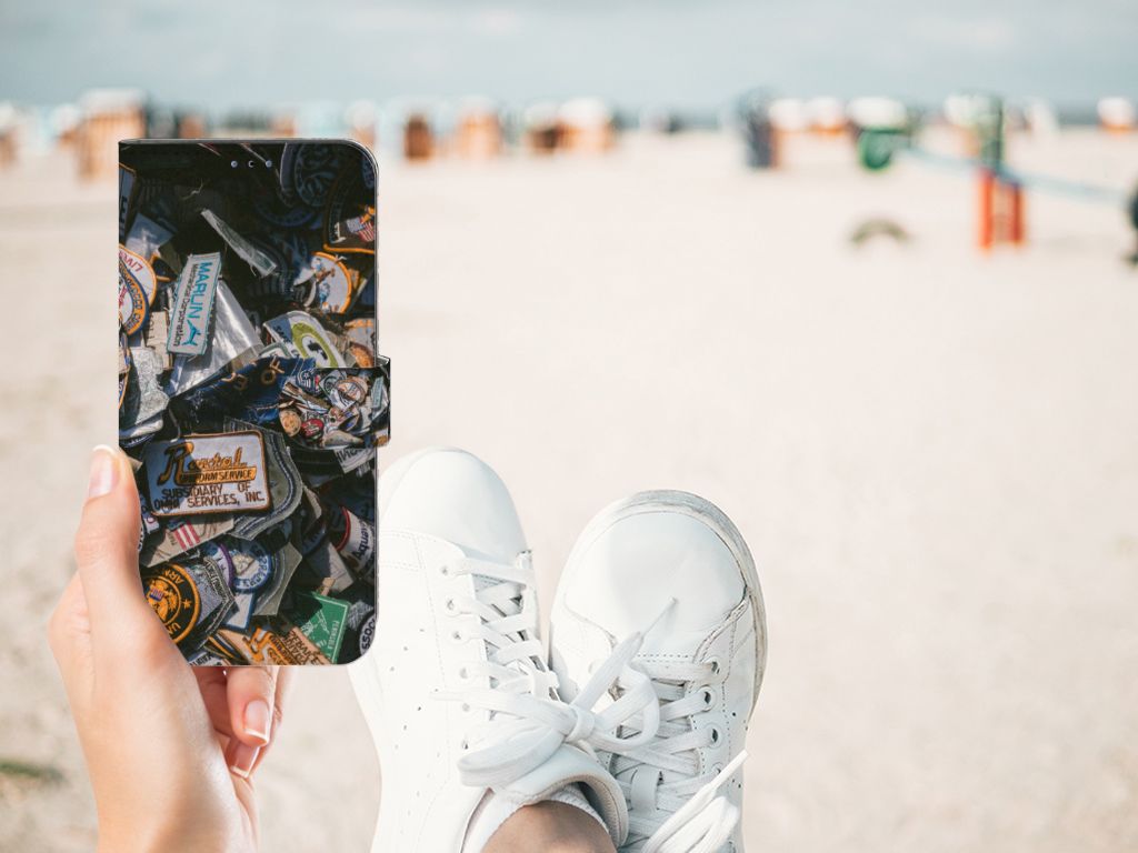 Samsung Galaxy A03s Telefoonhoesje met foto Badges