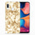 Samsung Galaxy A20e TPU Siliconen Hoesje Marmer Goud