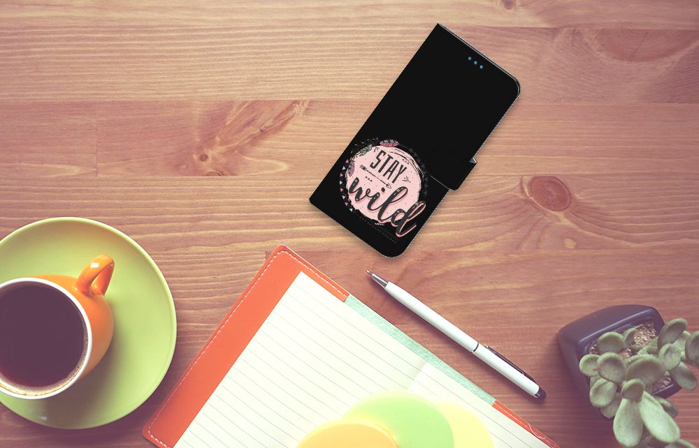 Motorola Moto E32 | Moto E32s Leuk Hoesje Boho Stay Wild