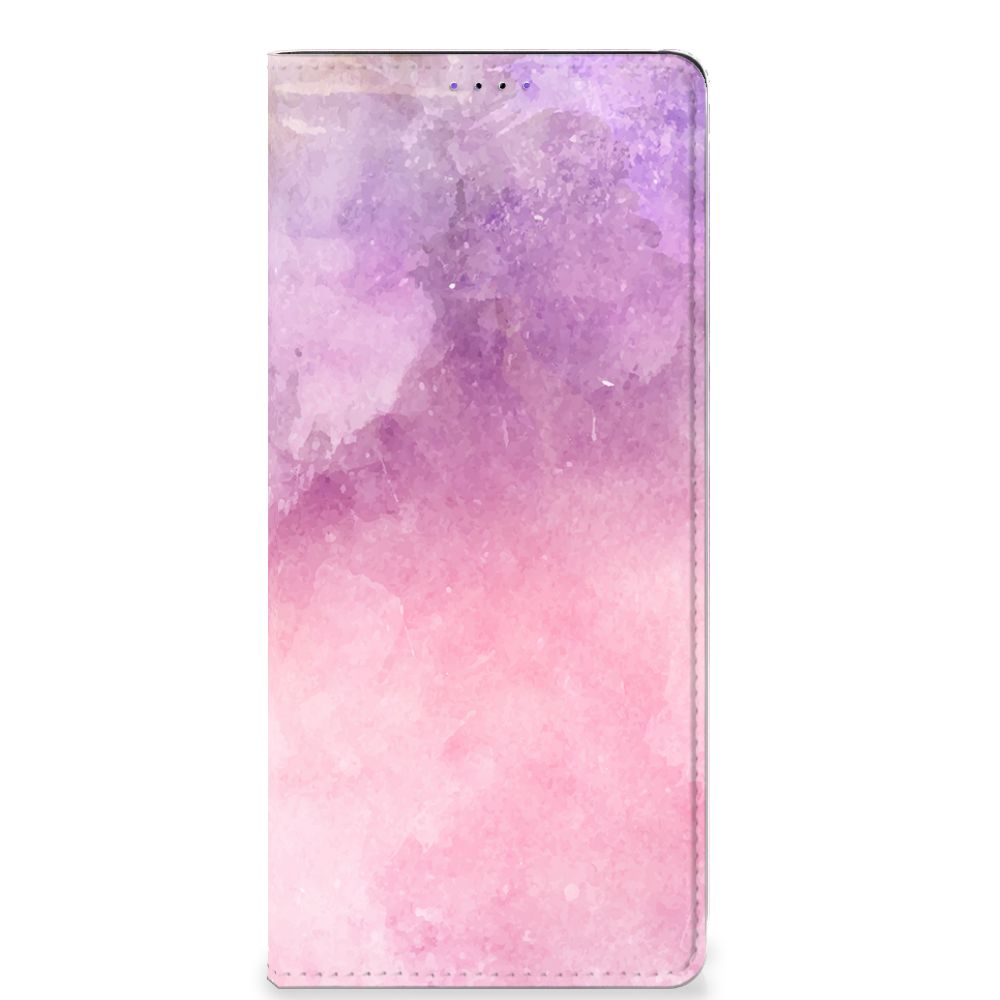Bookcase Samsung Galaxy A22 5G Pink Purple Paint - B2C Telecom