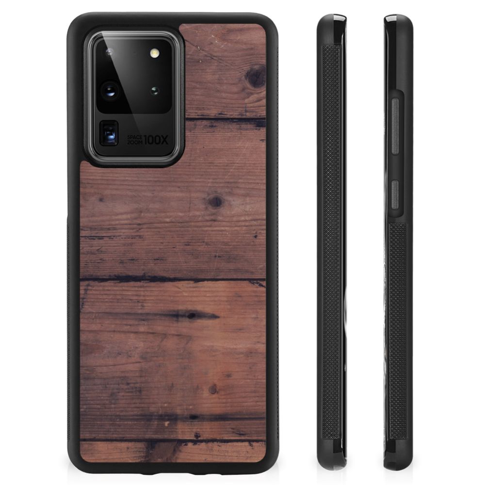 Samsung Galaxy S20 Ultra Grip Case Old Wood B2C Telecom