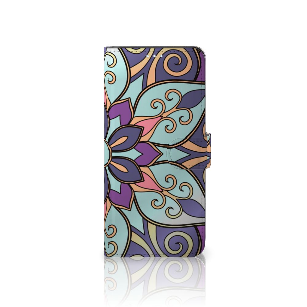 Xiaomi Mi 10T Lite Hoesje Purple Flower