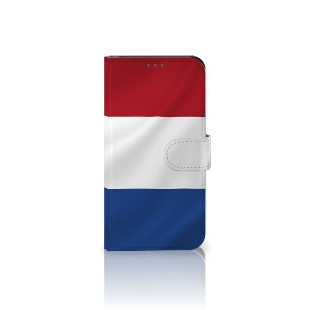 Samsung Galaxy Xcover 5 Bookstyle Case Nederlandse Vlag met artistiek ontwerp van de Nederlandse vlag.