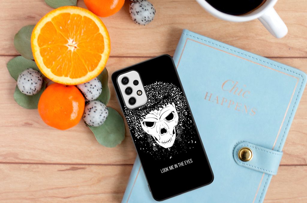 Telefoonhoesje Samsung Galaxy A23 Skull Hair B2C Telecom