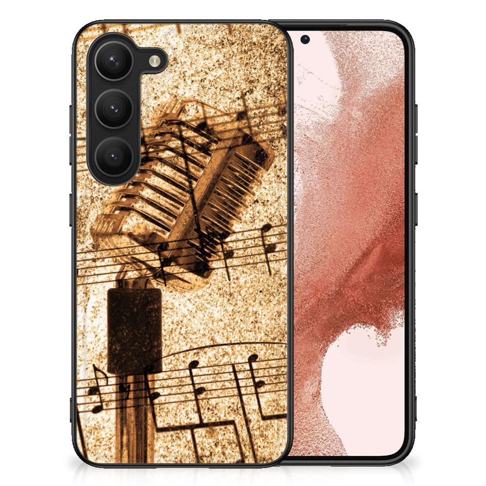 Samsung Galaxy S23 Silicone Back Case Bladmuziek B2C Telecom