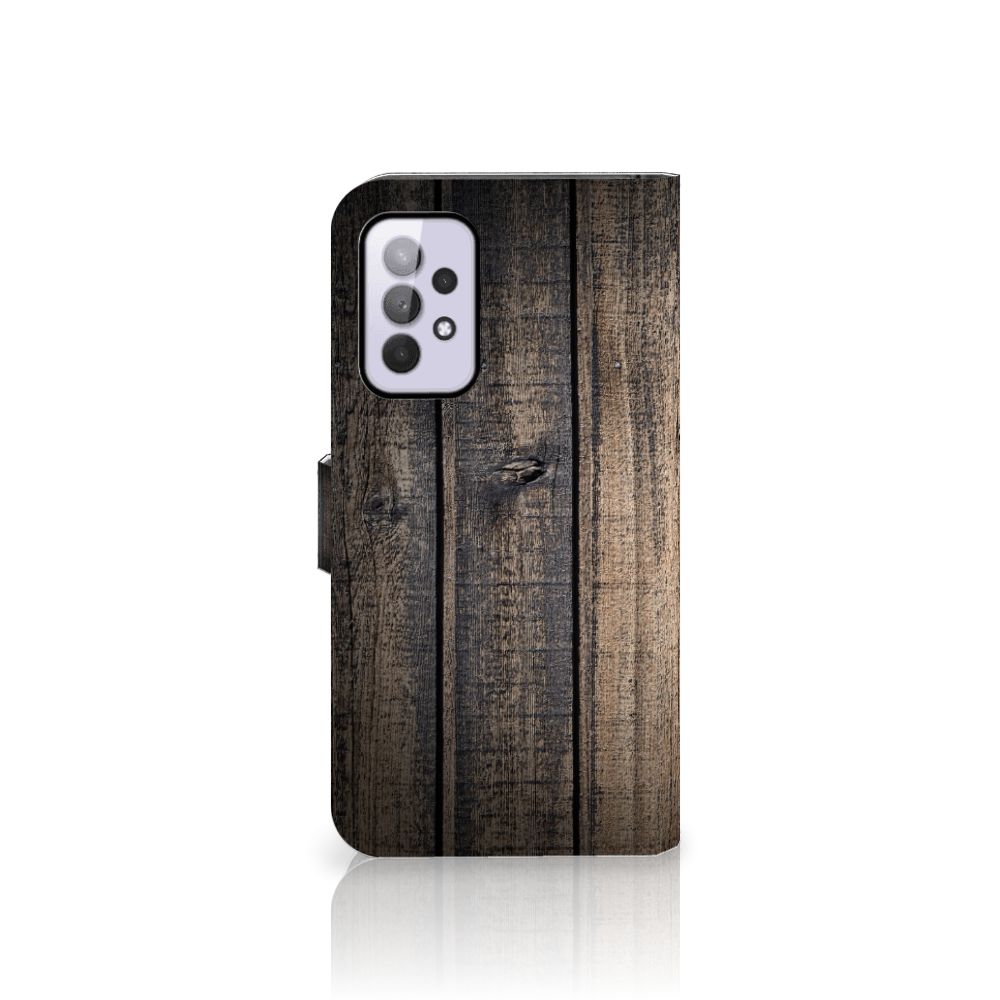 Samsung Galaxy A33 5G Book Style Case Steigerhout