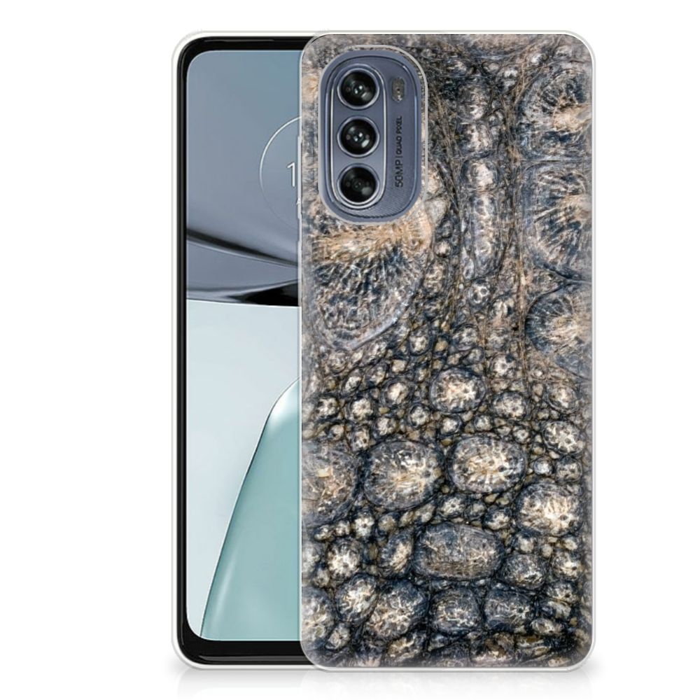 Motorola Moto G62 5G TPU Hoesje Krokodillenprint B2C Telecom
