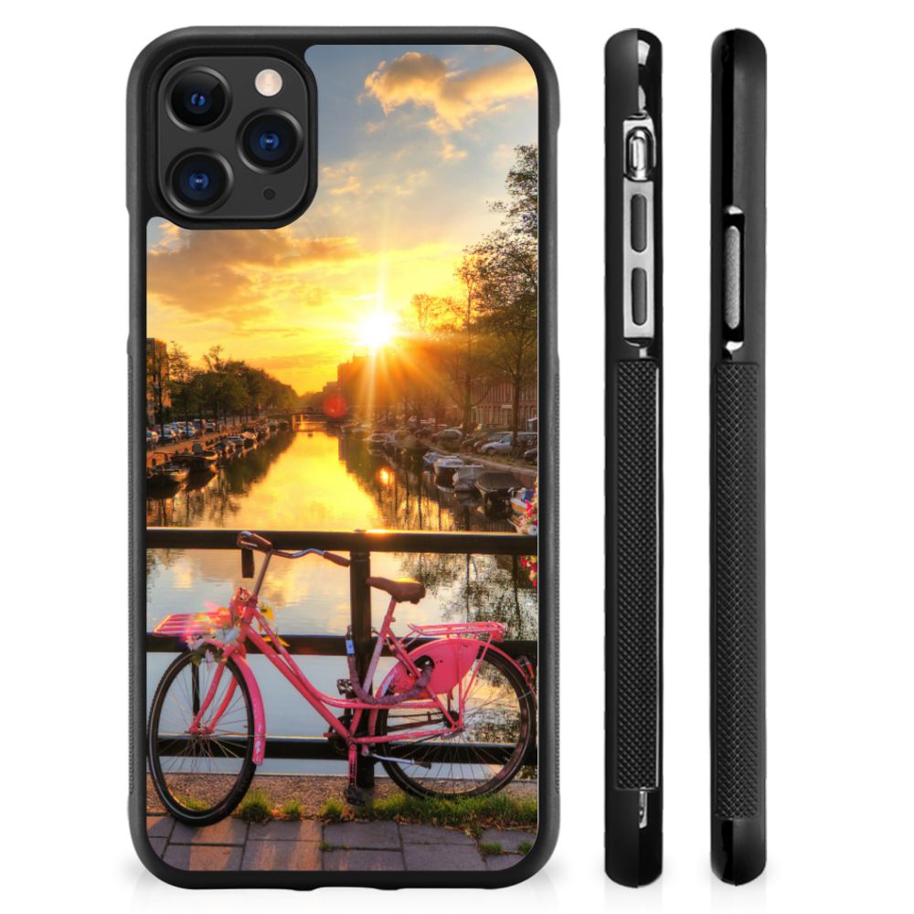 Apple iPhone 11 Pro Max Silicone Hoesje Amsterdamse Grachten B2C Telecom