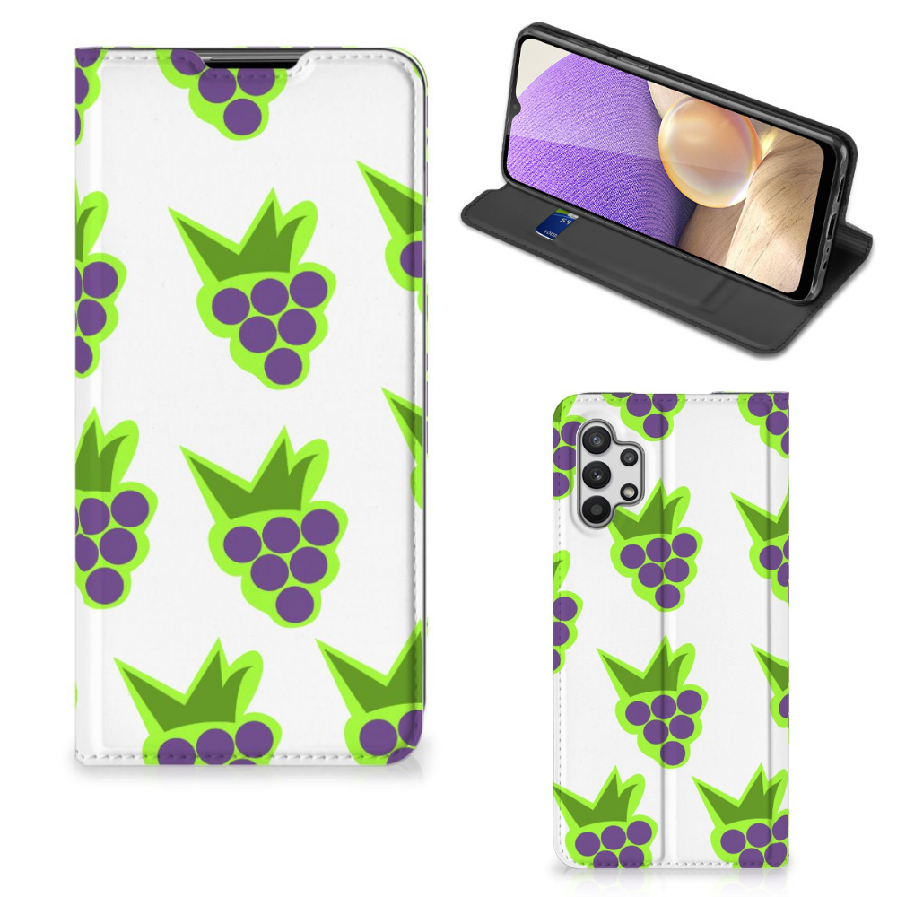 Samsung Galaxy A32 5G Flip Style Cover Druiven - B2C Telecom