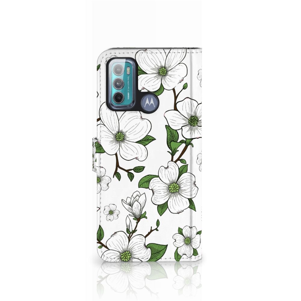 Motorola Moto G60 Hoesje Dogwood Flowers