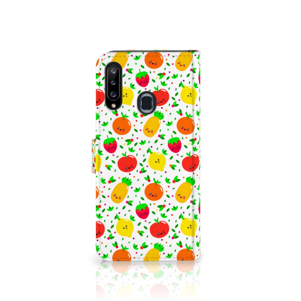 Samsung Galaxy A20s Book Cover Fruits