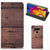 LG V40 Thinq Book Wallet Case Old Wood