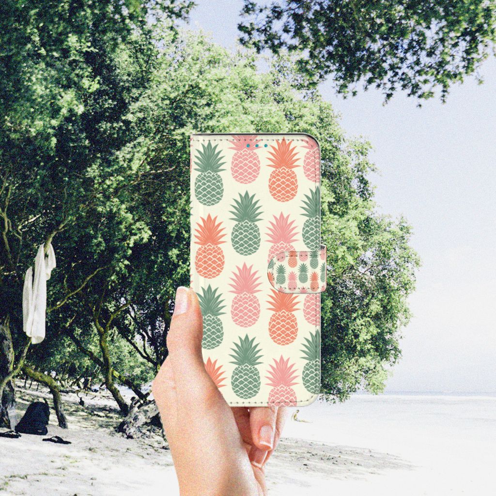 Samsung Galaxy A73 5G Book Cover Ananas