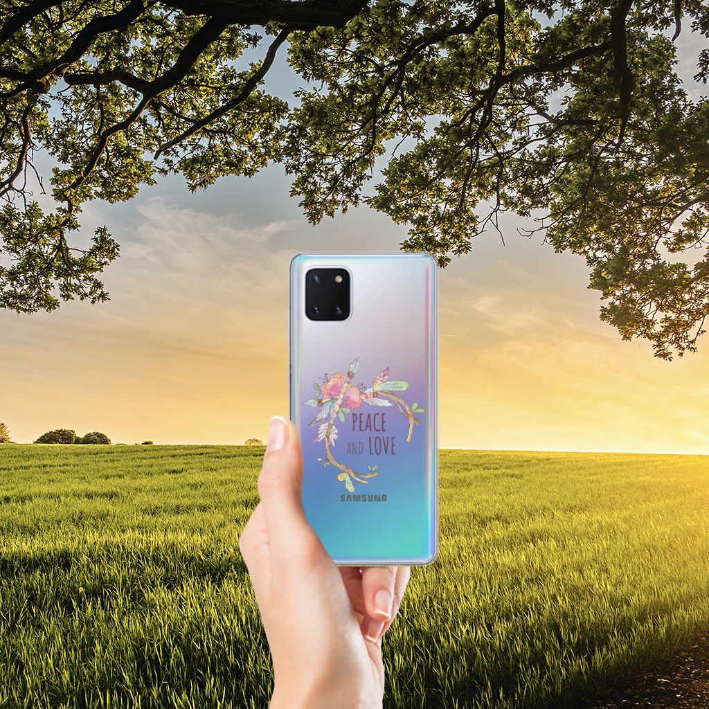 Samsung Galaxy Note 10 Lite Telefoonhoesje met Naam Boho Text B2C Telecom