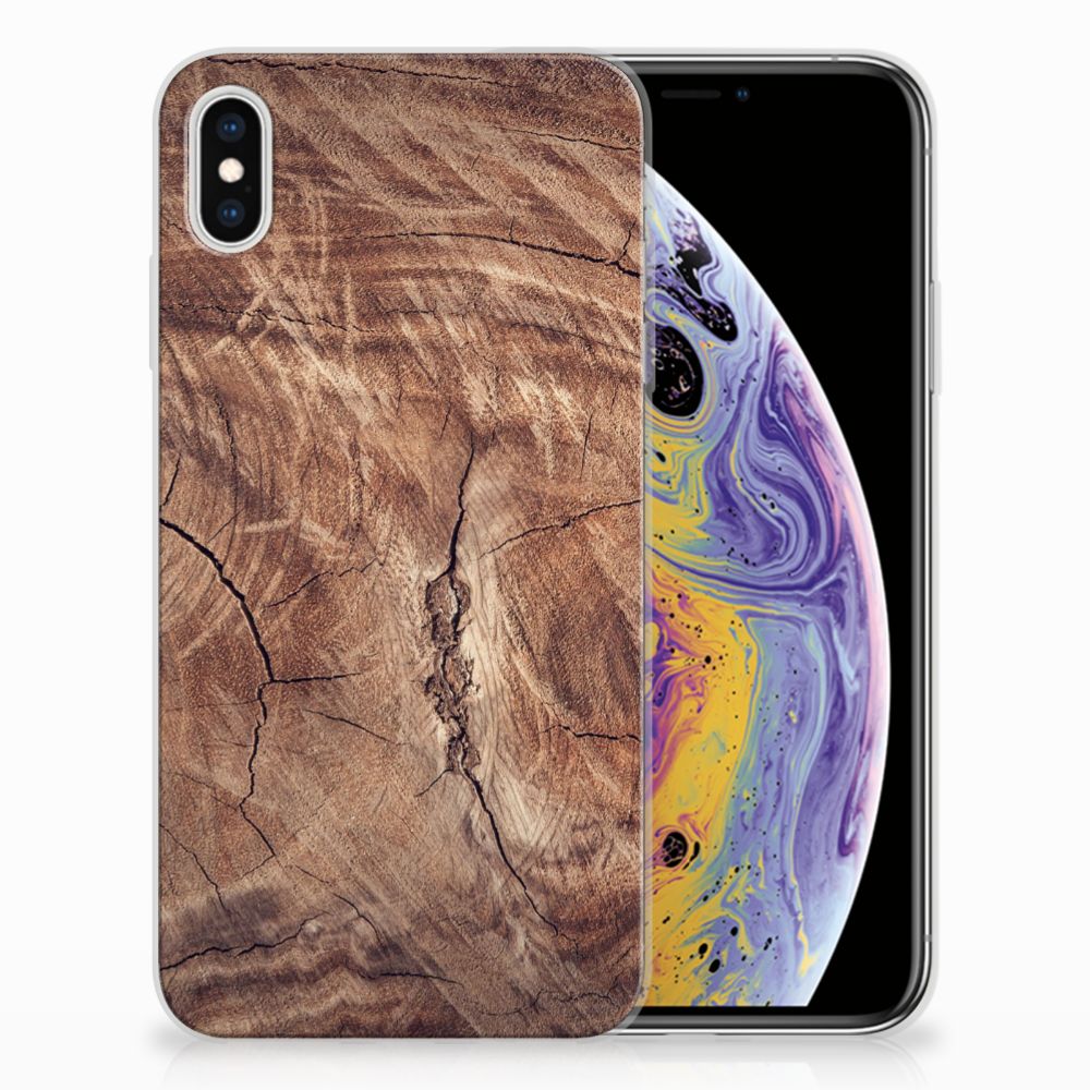 Apple iPhone Xs Max Bumper Hoesje Tree Trunk