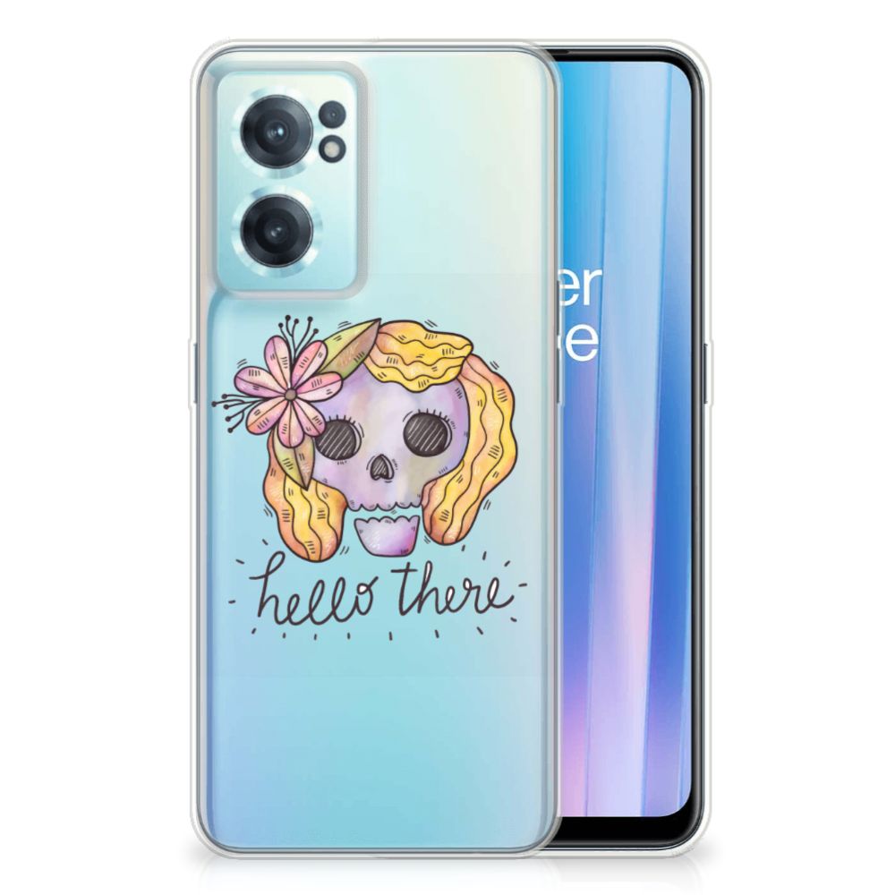 Silicone Back Case OnePlus Nord CE 2 5G Boho Skull B2C Telecom