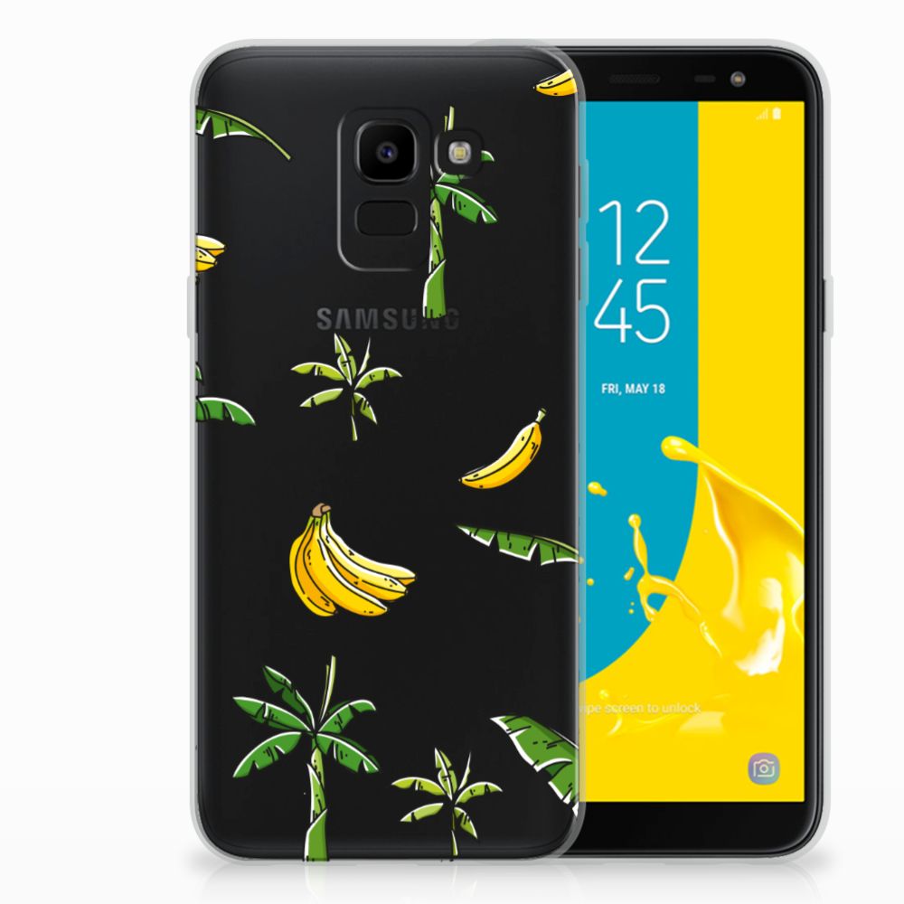 Samsung Galaxy J6 2018 TPU Case Banana Tree