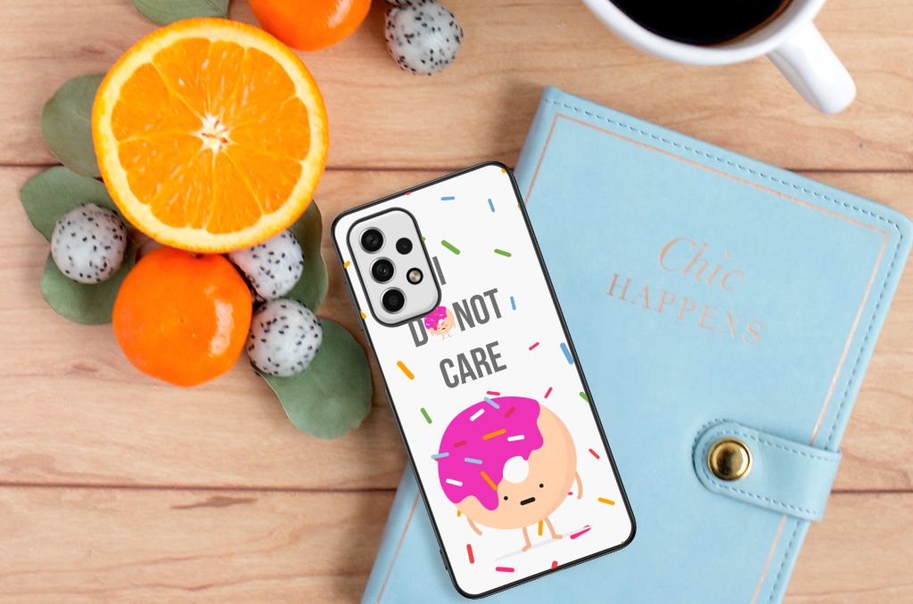 Samsung Galaxy A23 Back Cover Hoesje Donut Roze B2C Telecom