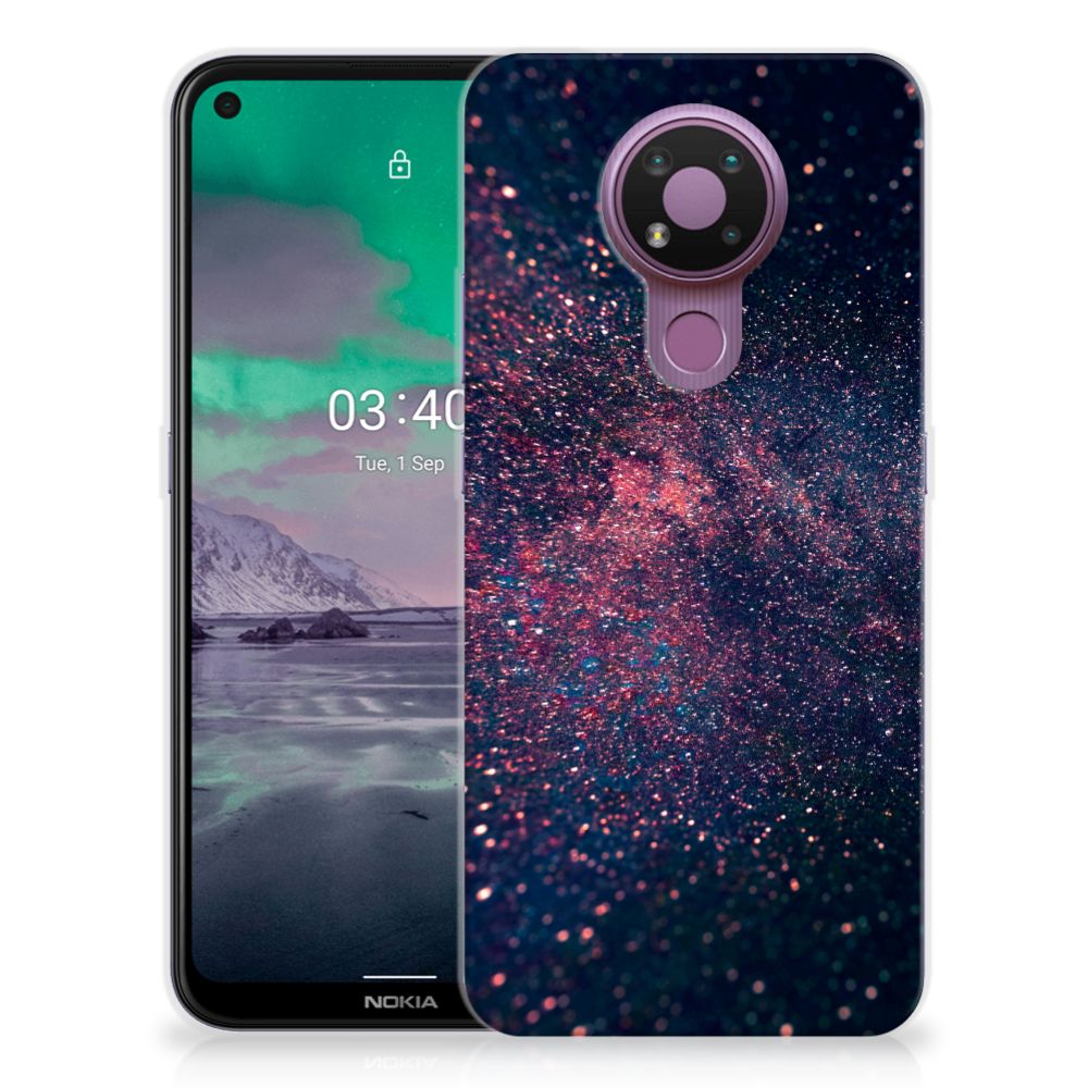 Nokia 3.4 TPU Hoesje Stars