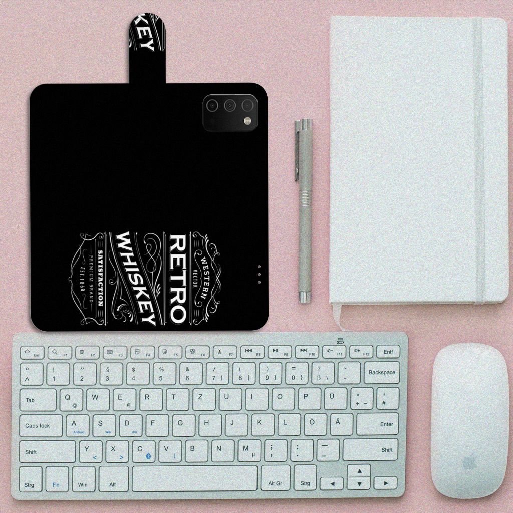 Samsung Galaxy A03s Book Cover Whiskey