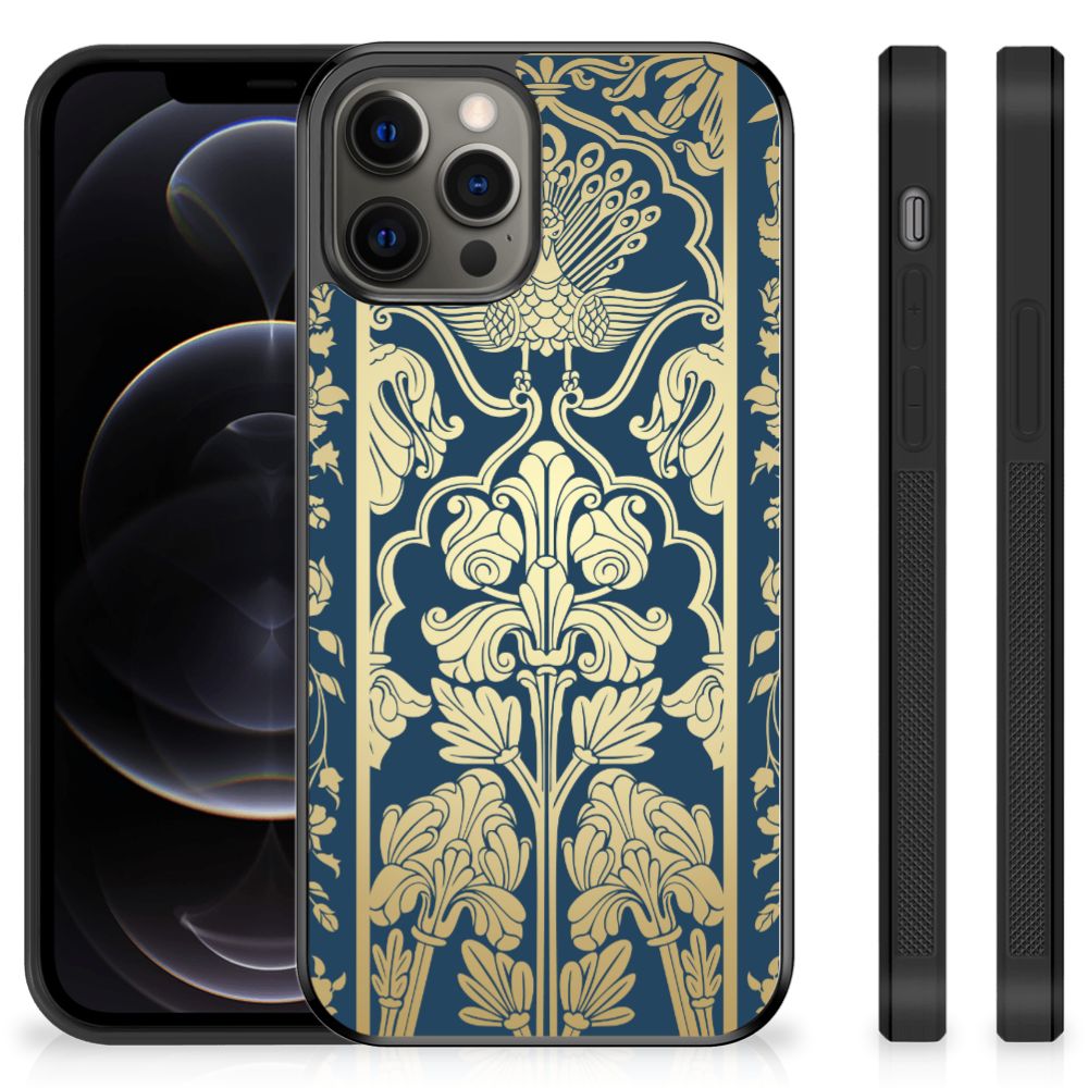 iPhone 12 Pro Max Skin Case Beige Flowers