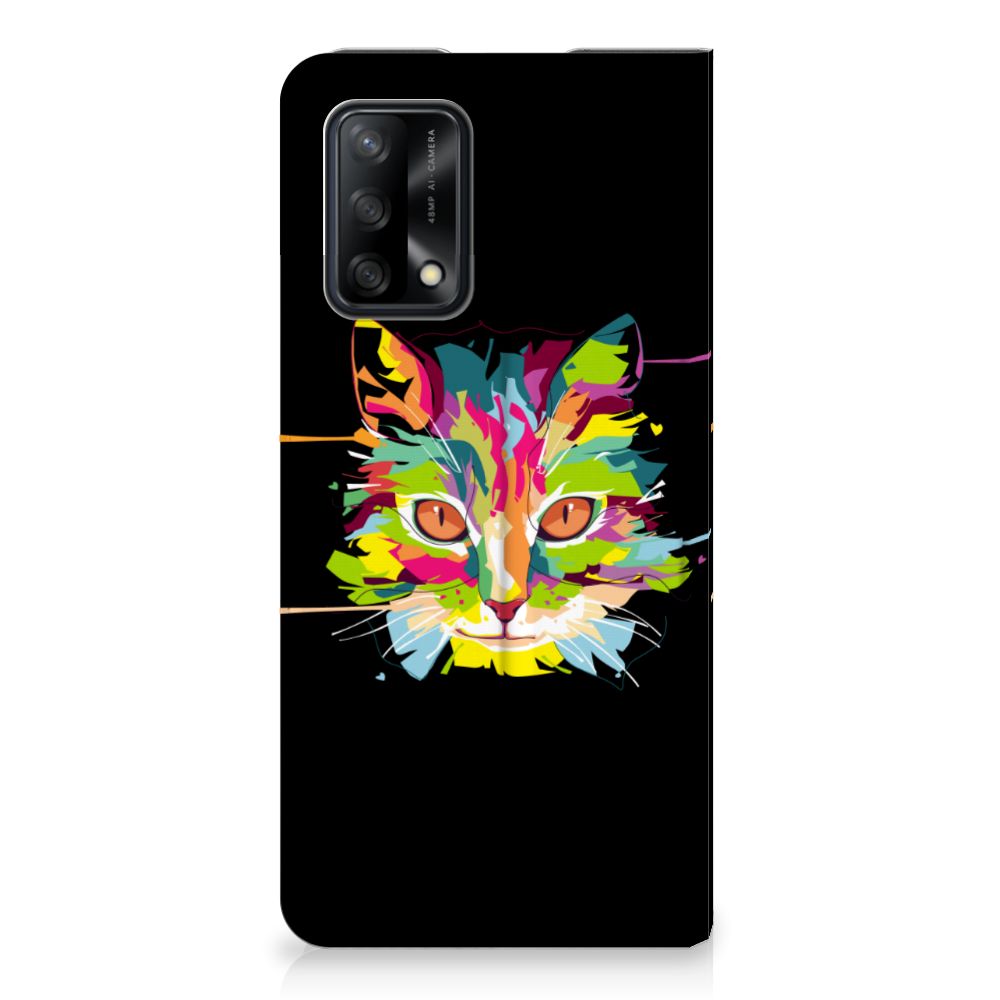 OPPO A74 4G Magnet Case Cat Color - B2C Telecom