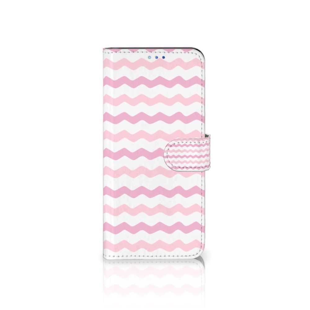 OPPO Find X3 Neo 5G Telefoon Hoesje Waves Roze