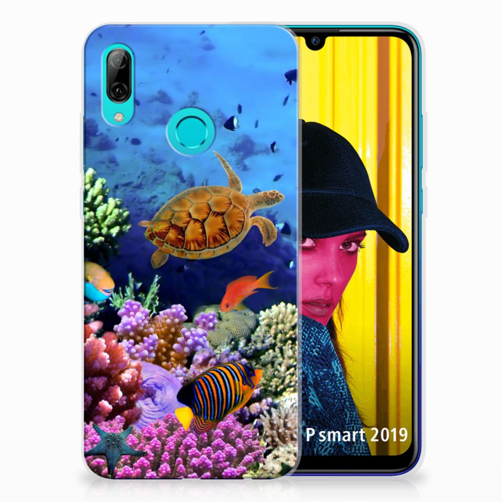 Huawei P Smart 2019 TPU Hoesje Vissen