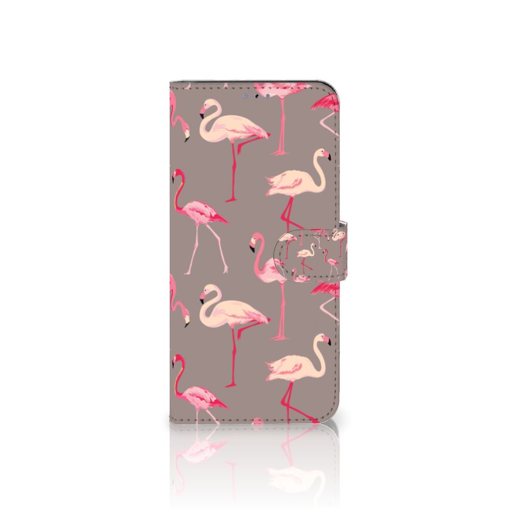 Xiaomi 12 Pro Telefoonhoesje met Pasjes Flamingo