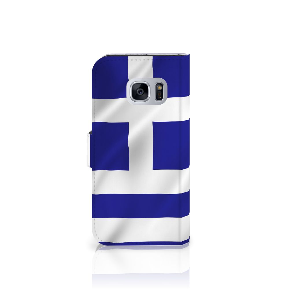 Samsung Galaxy S7 Bookstyle Case Griekenland