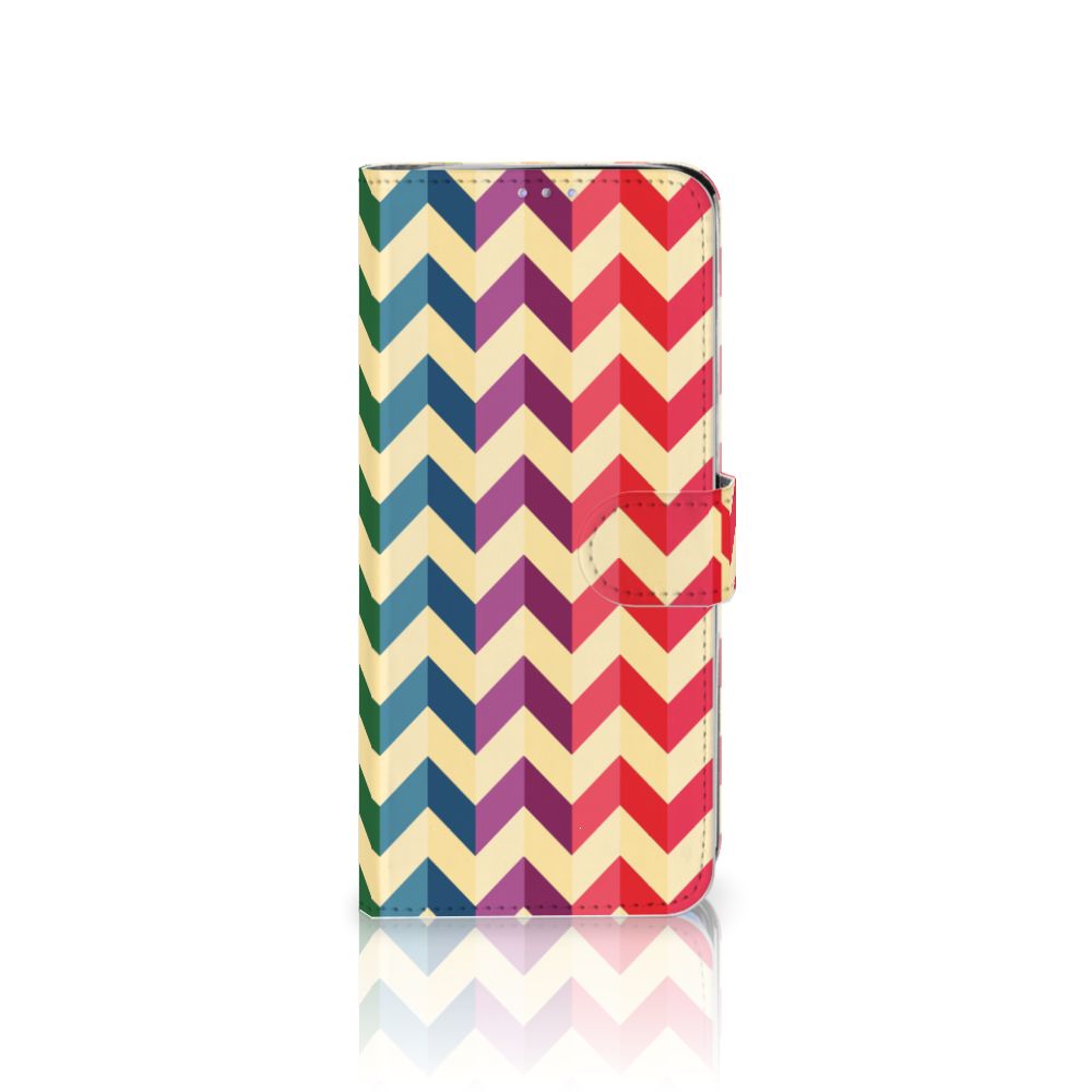 Samsung Galaxy S20 Ultra Telefoon Hoesje Zigzag Multi Color