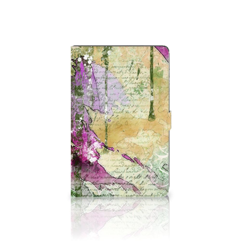 Hoes Lenovo Tab M10 Plus 3rd Gen 10.6 inch Letter Painting