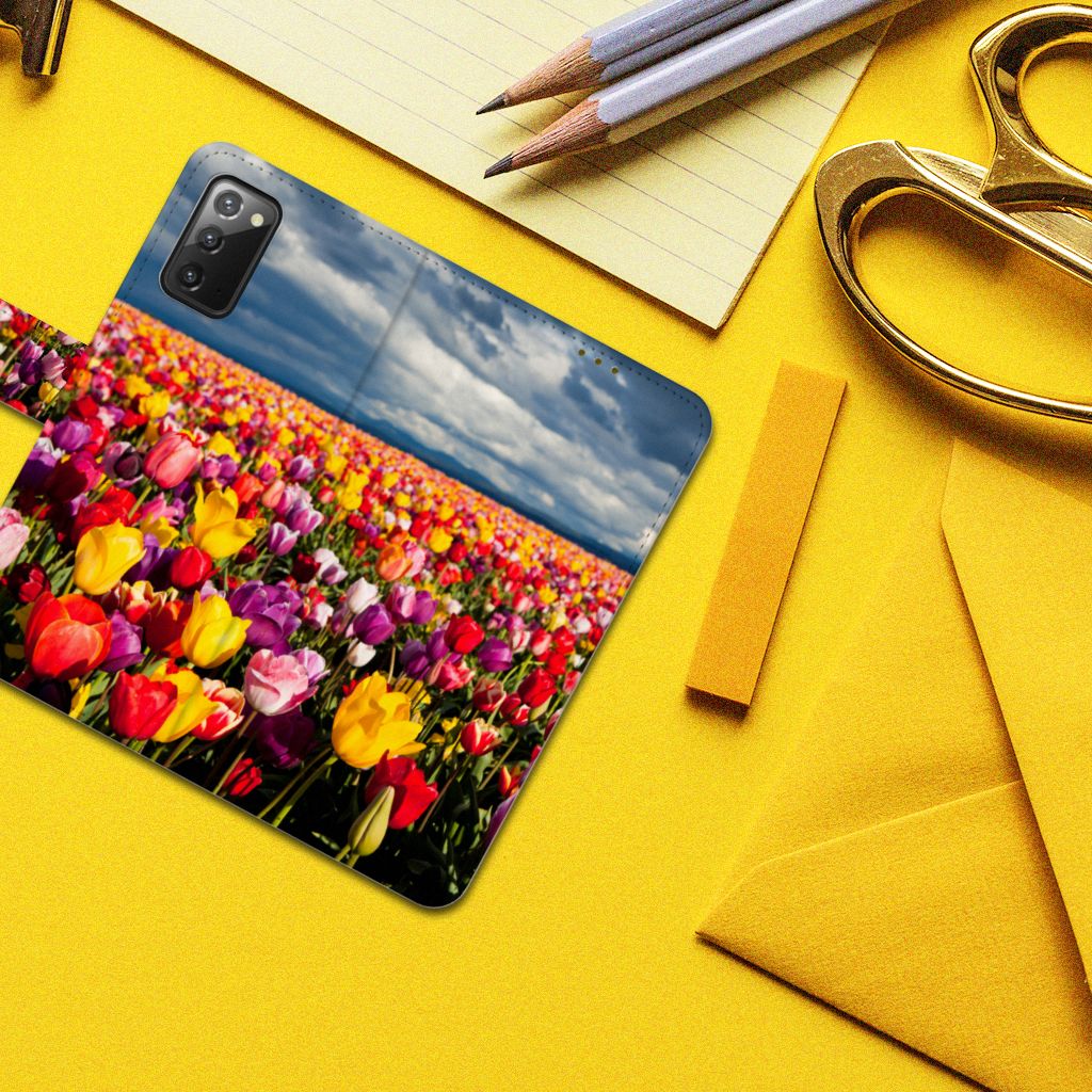 Samsung Galaxy Note 20 Hoesje Tulpen
