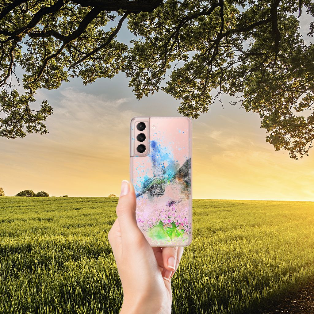 Hoesje maken Samsung Galaxy S21 Vogel B2C Telecom