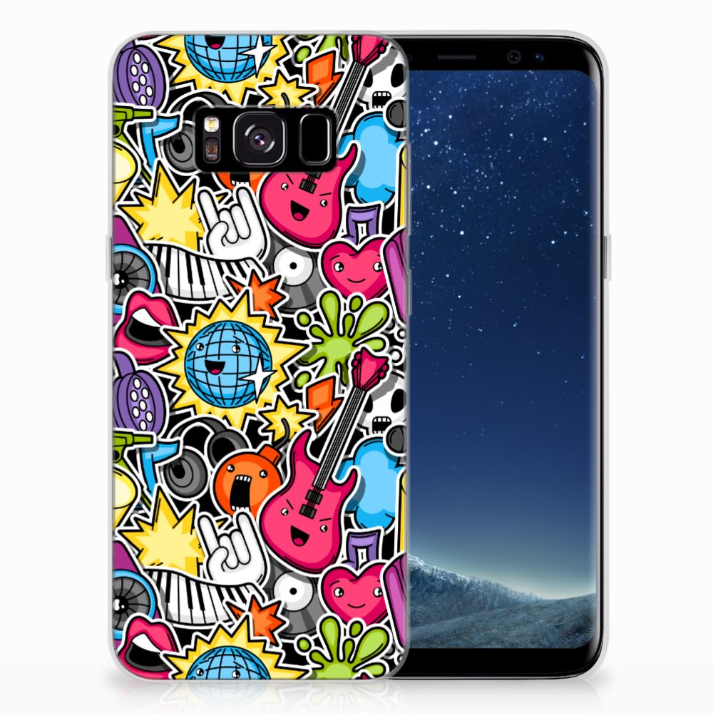 Samsung Galaxy S8 Silicone Back Cover Punk Rock