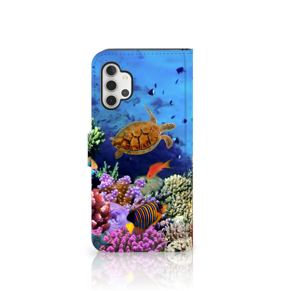 Samsung Galaxy A32 5G Telefoonhoesje met Pasjes Vissen